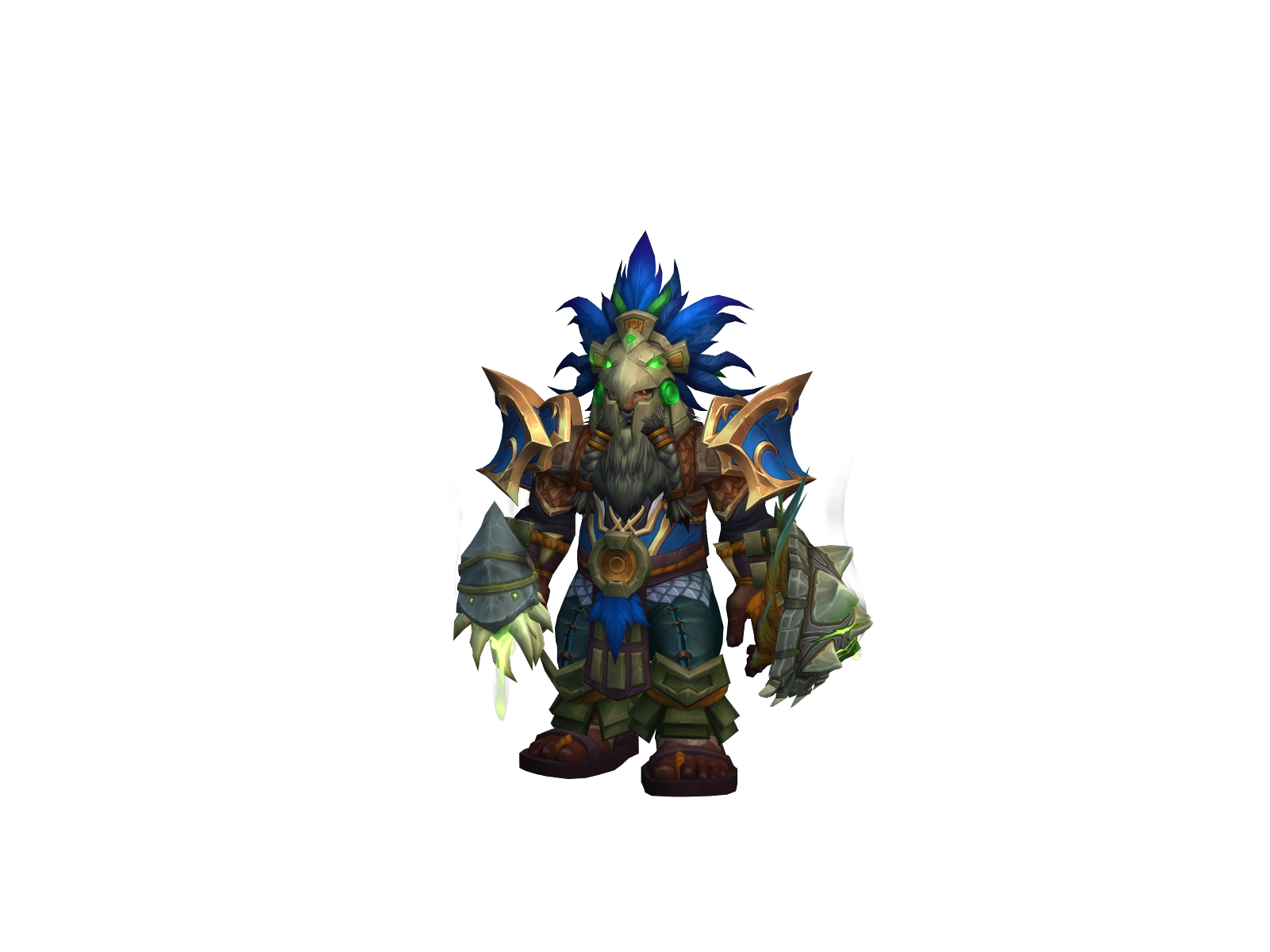 Magicshamwan 3D character render