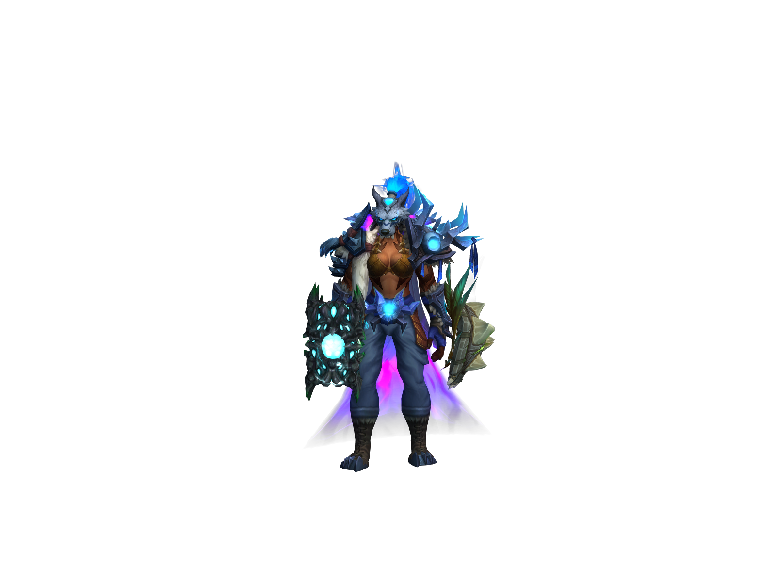 Ohgre 3D character render