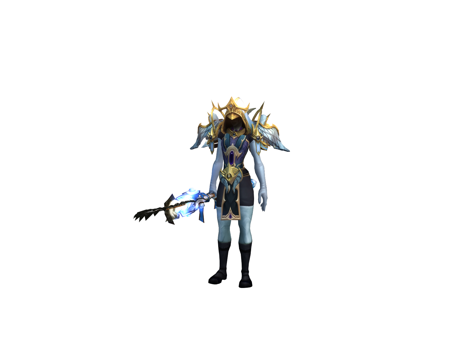 Cathp 3D character render