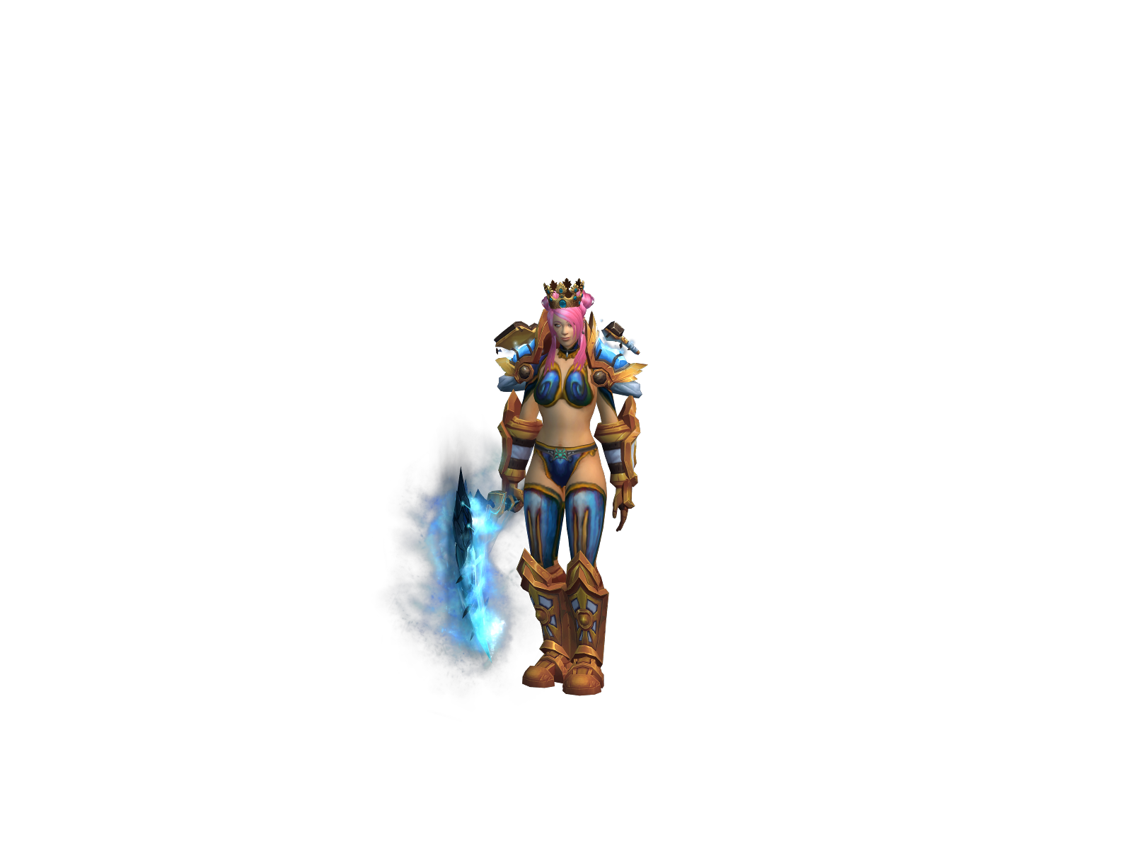Goth WoW character banner