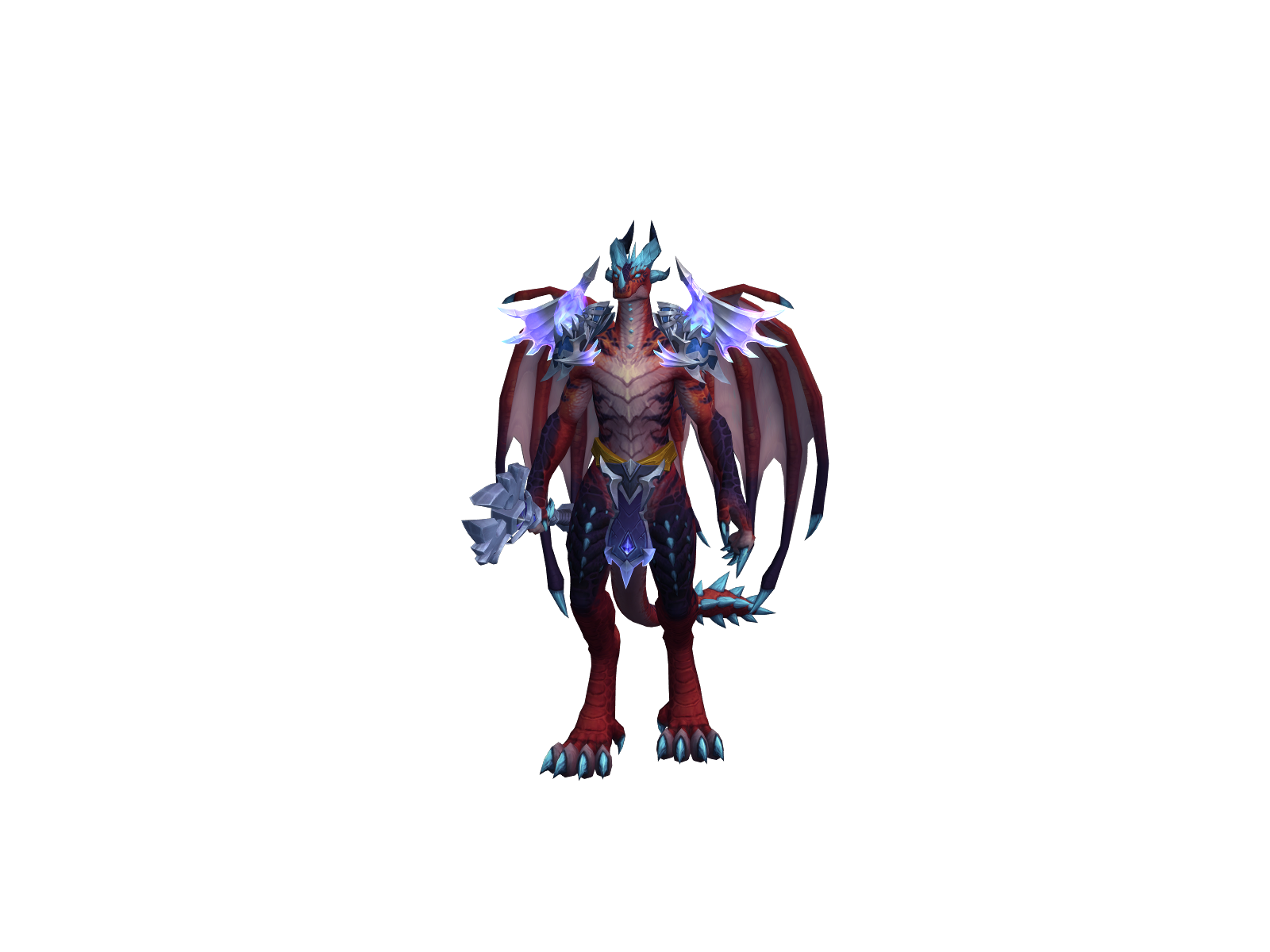 Megamaga 3D character render