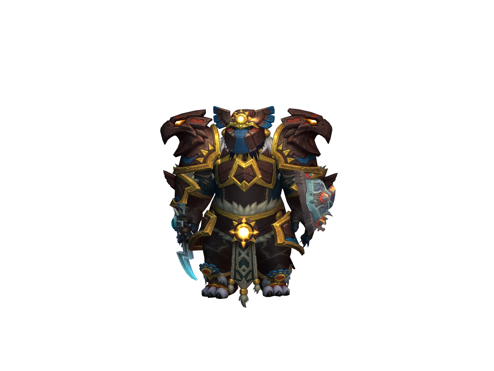 Heols 3D character render