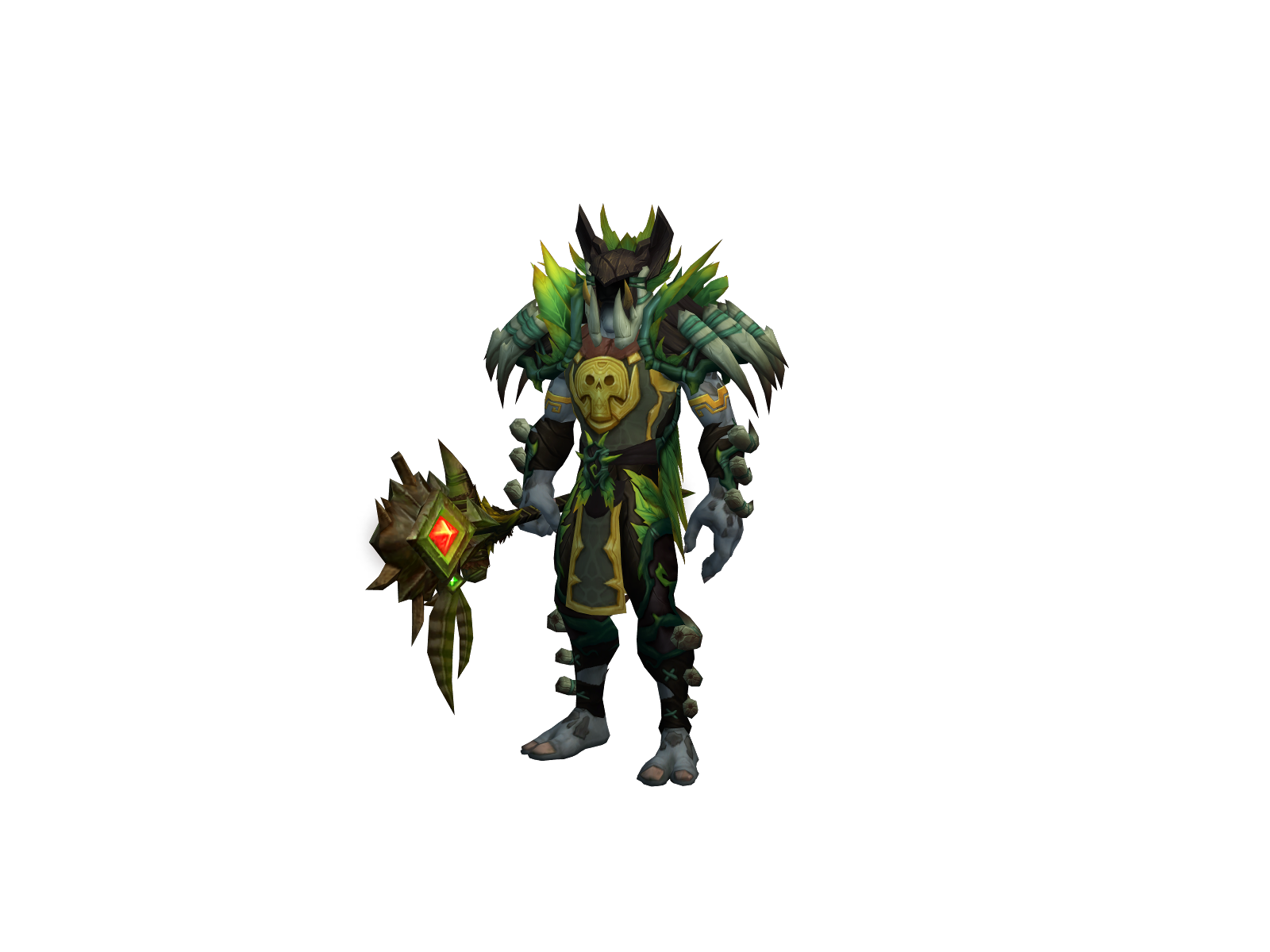 Hawkttwa 3D character render
