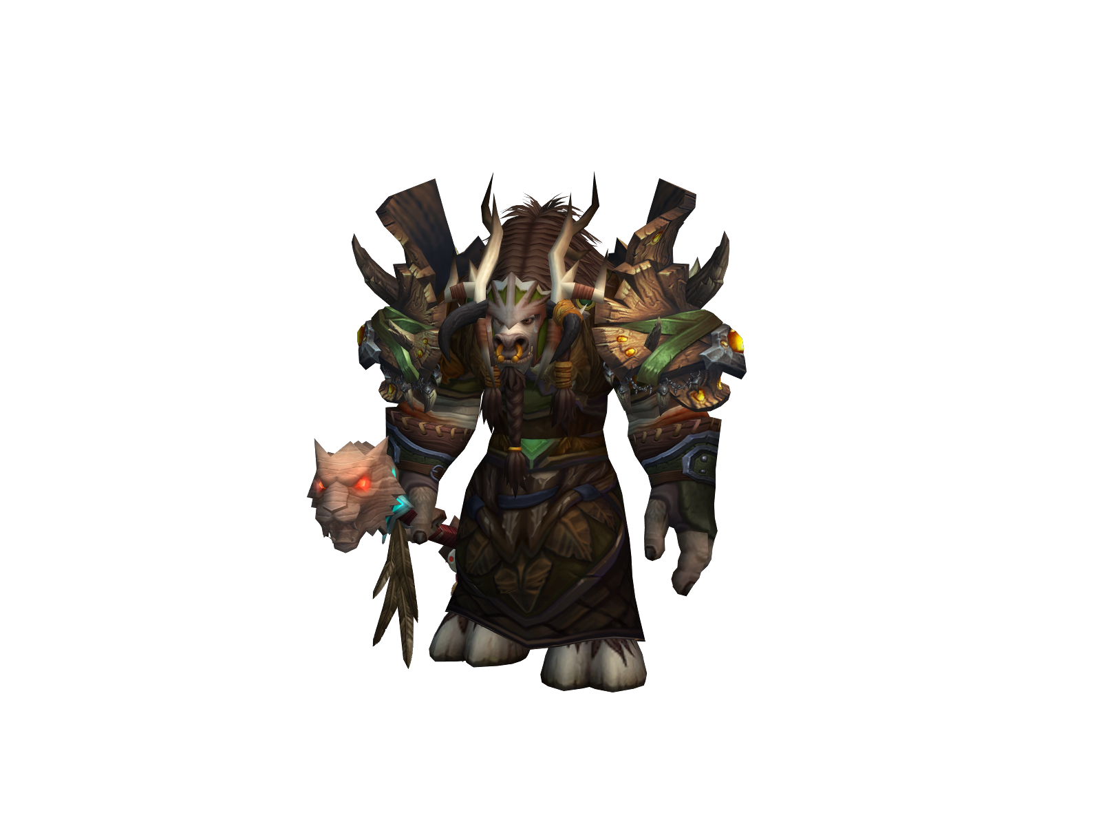 Evrac 3D character render