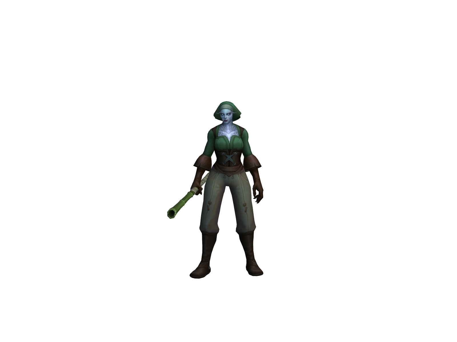 Oofmage 3D character render