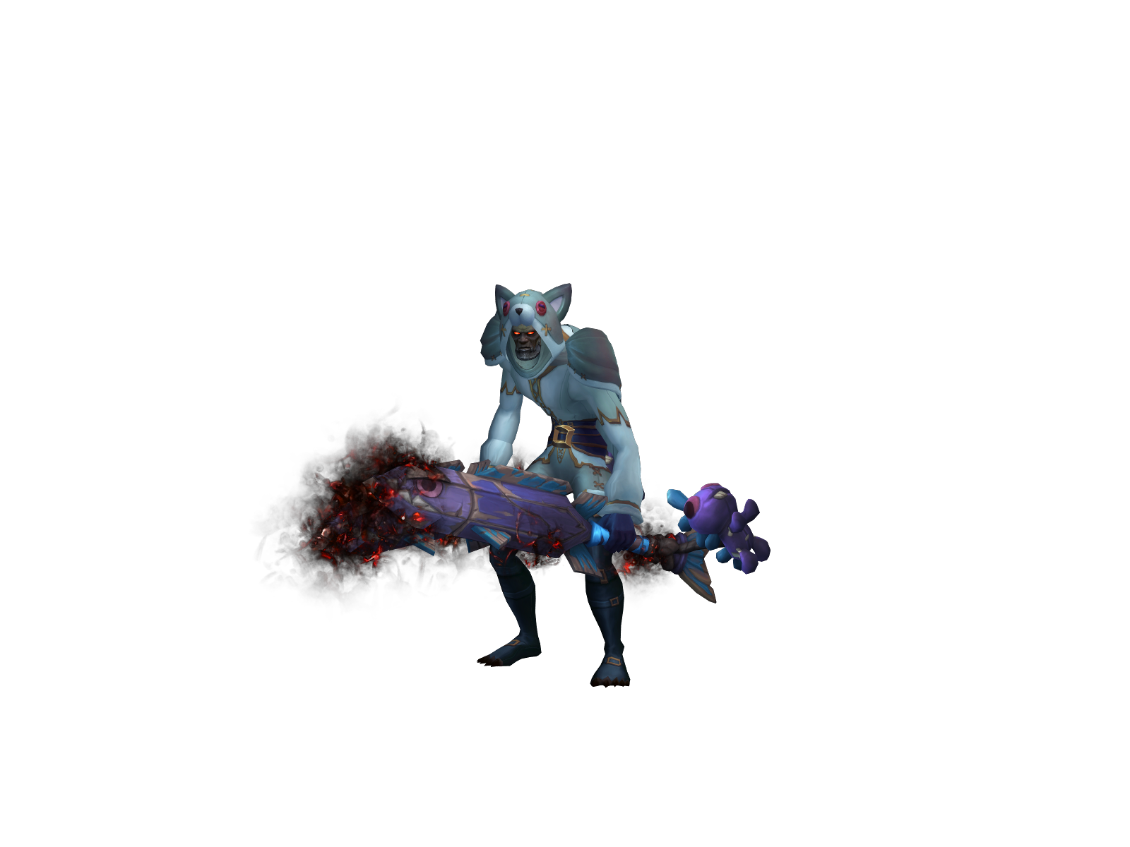 Gravins 3D character render