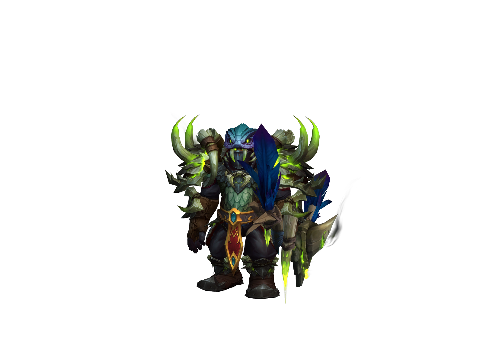 Powderbeard 3D character render