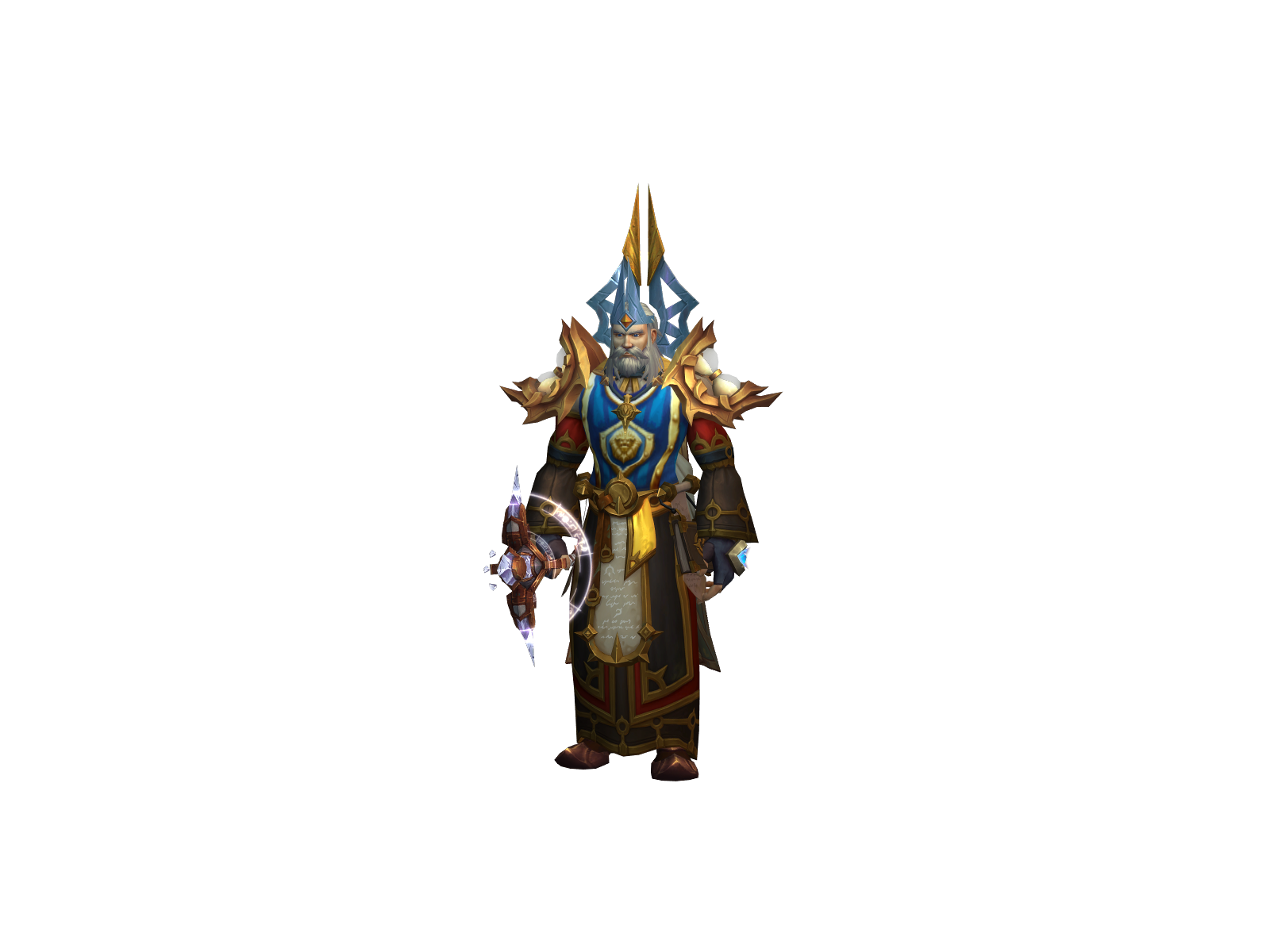 Adrahmalik 3D character render