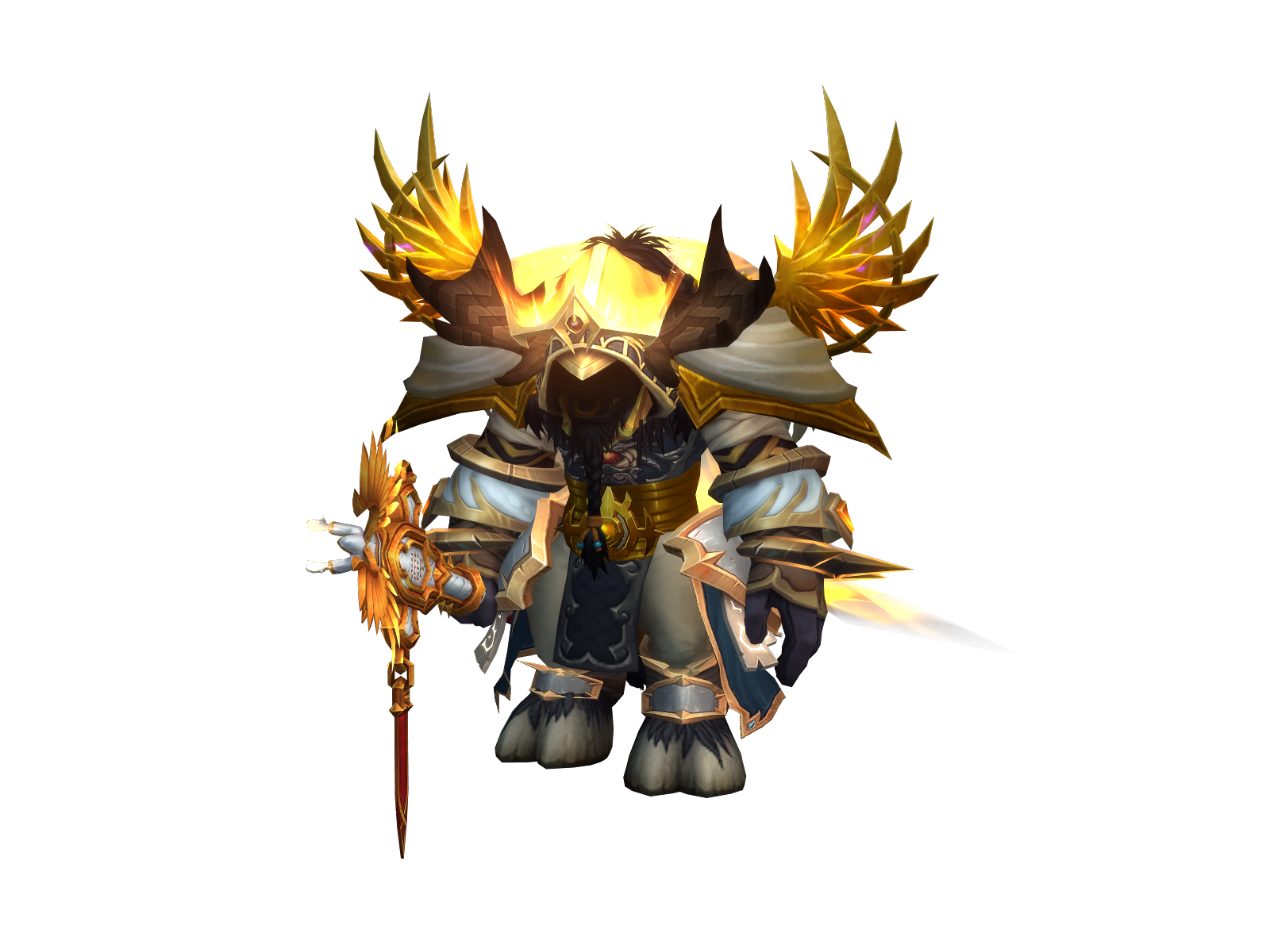 Softbaked 3D character render