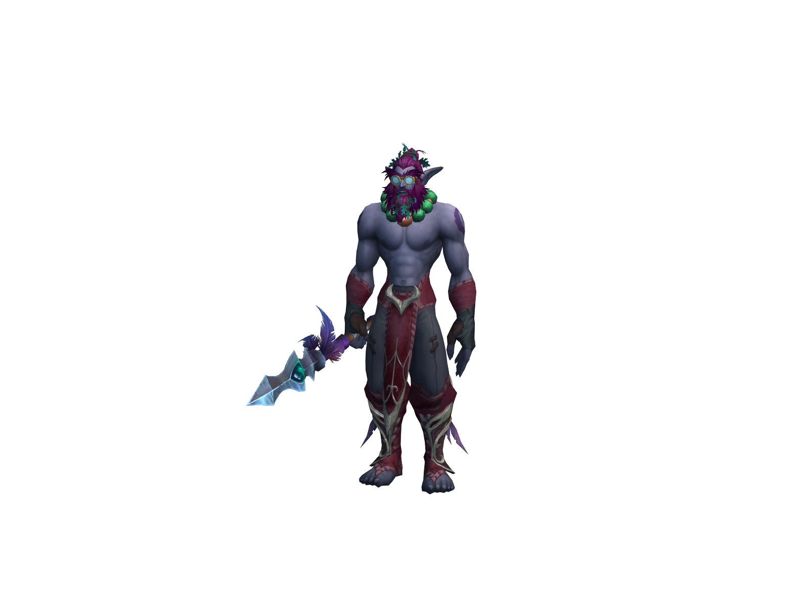 Miskatonic 3D character render