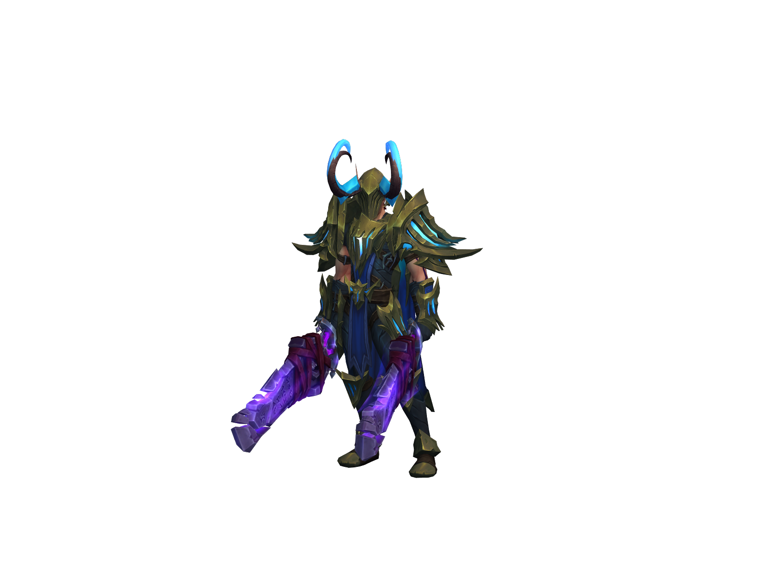Rdemon 3D character render