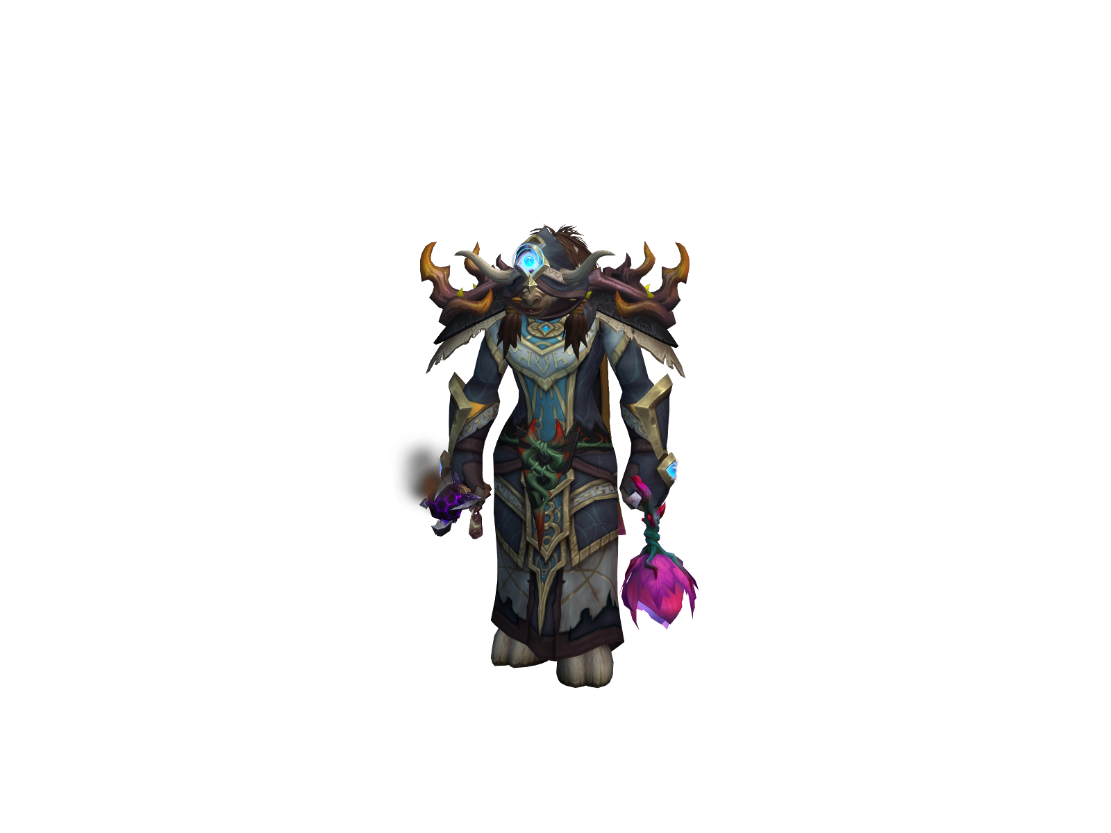 Masqurin 3D character render