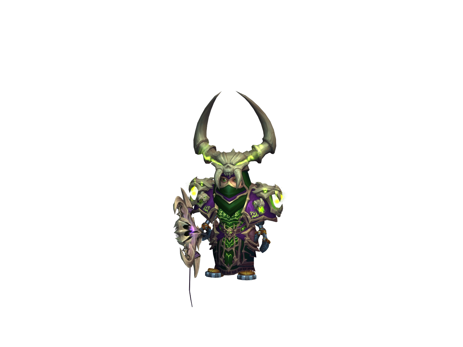 Whatshername 3D character render