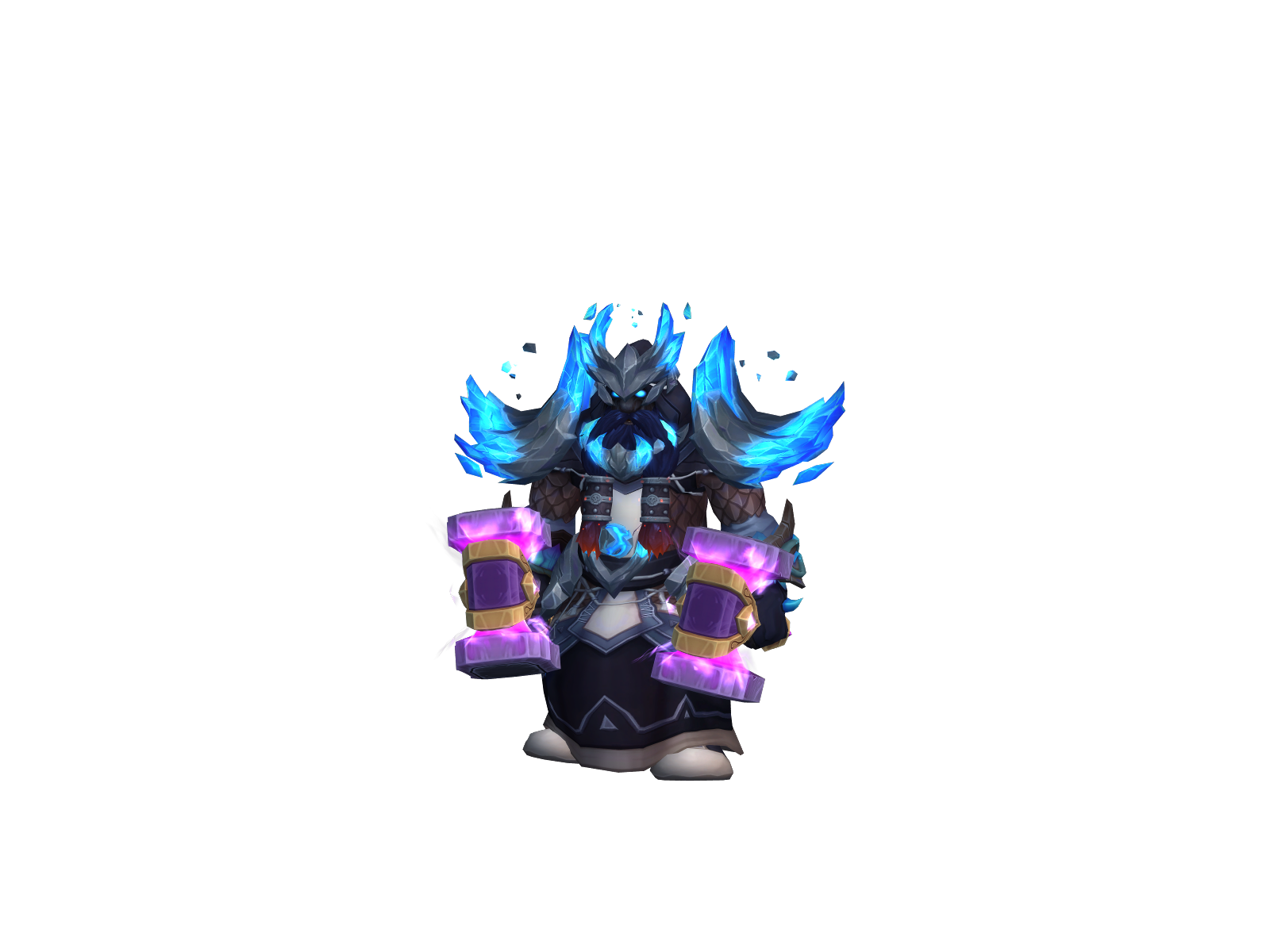 Shamanoodles 3D character render