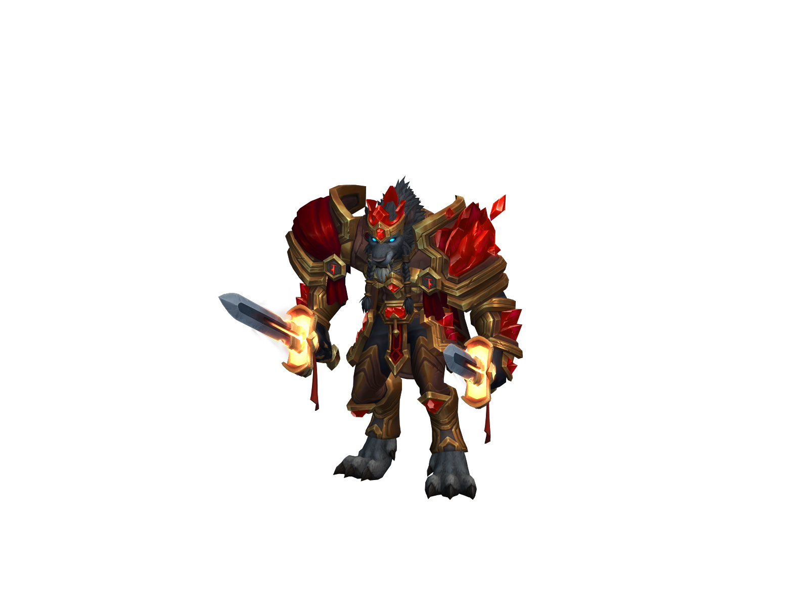 Renika 3D character render