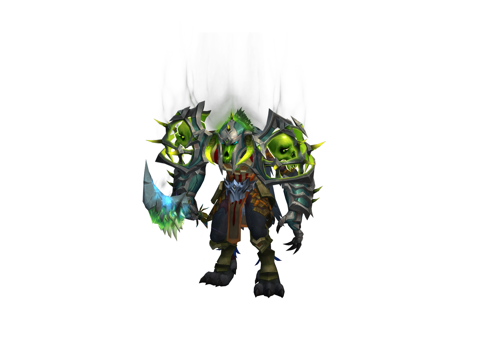 Tviruss 3D character render
