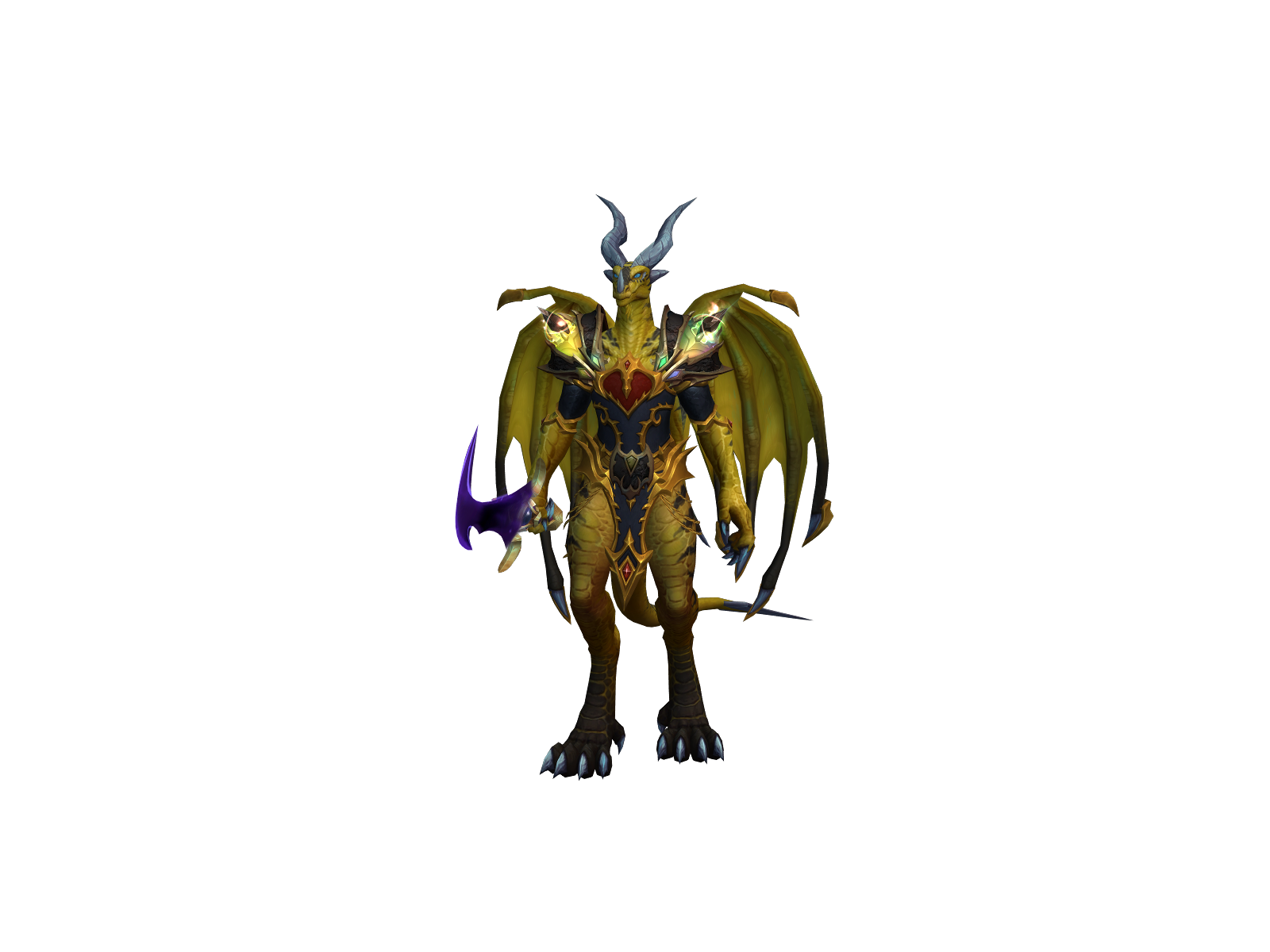 Mcdragon 3D character render