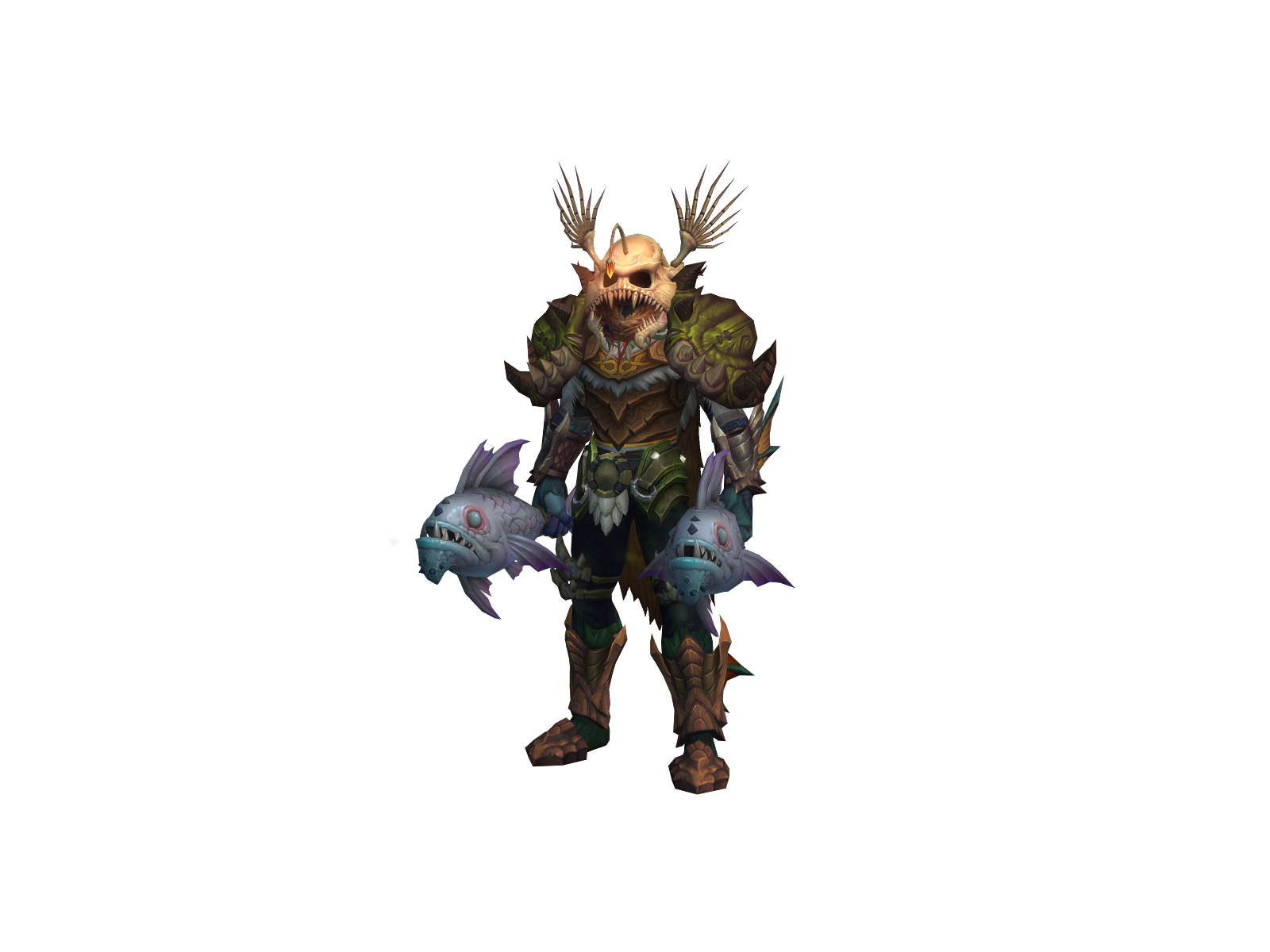 Moraleshaman 3D character render