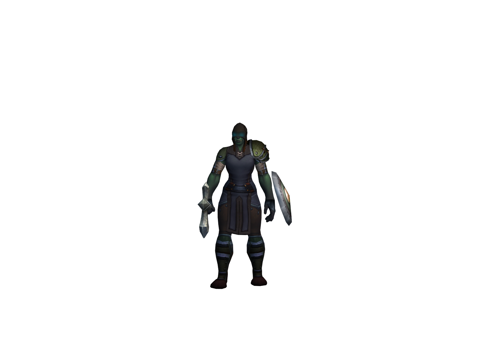 Orvis 3D character render