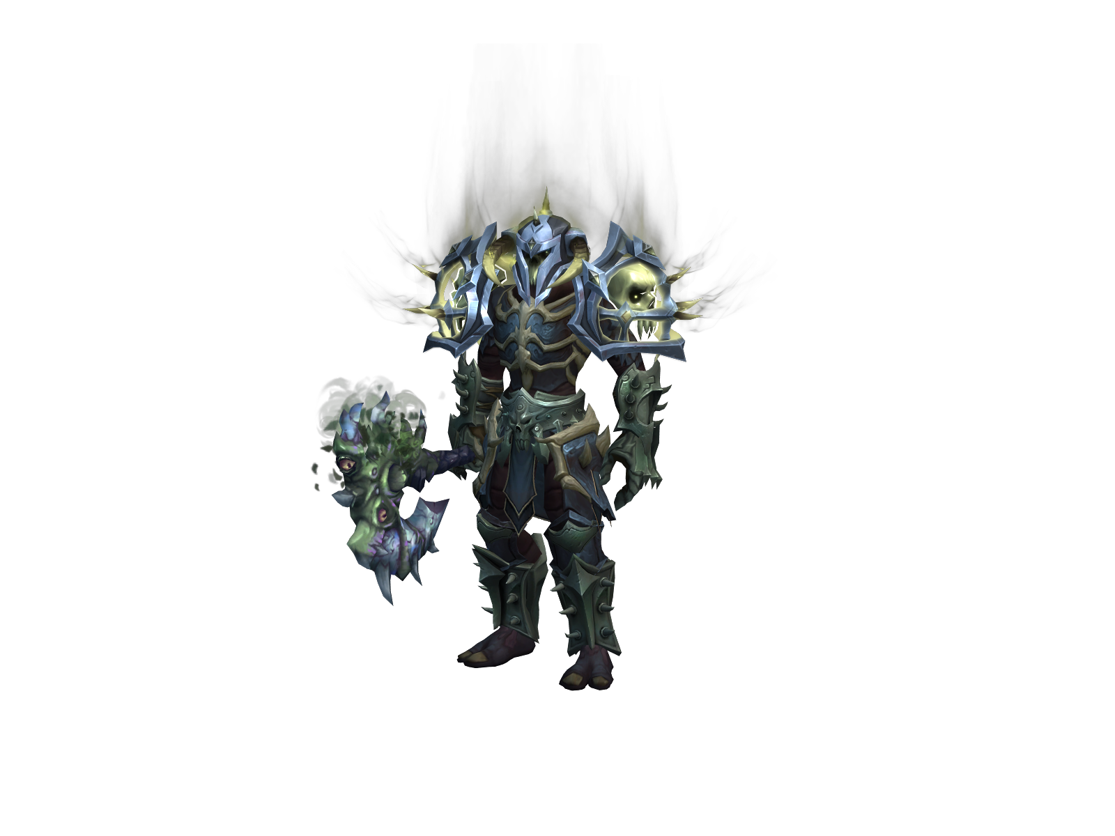 Itself 3D character render
