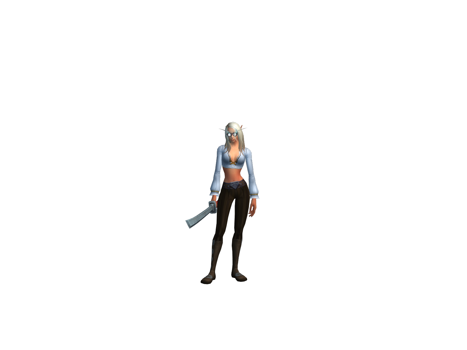 Graysline 3D character render