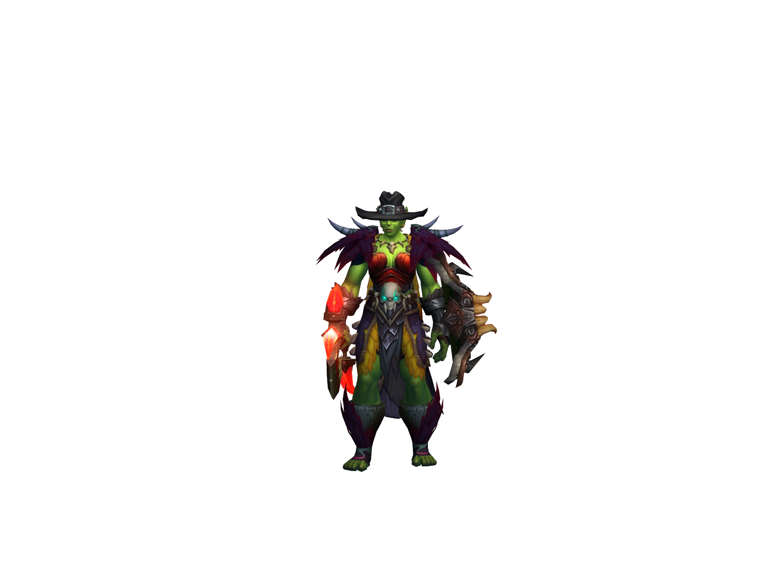 Ðomsham 3D character render