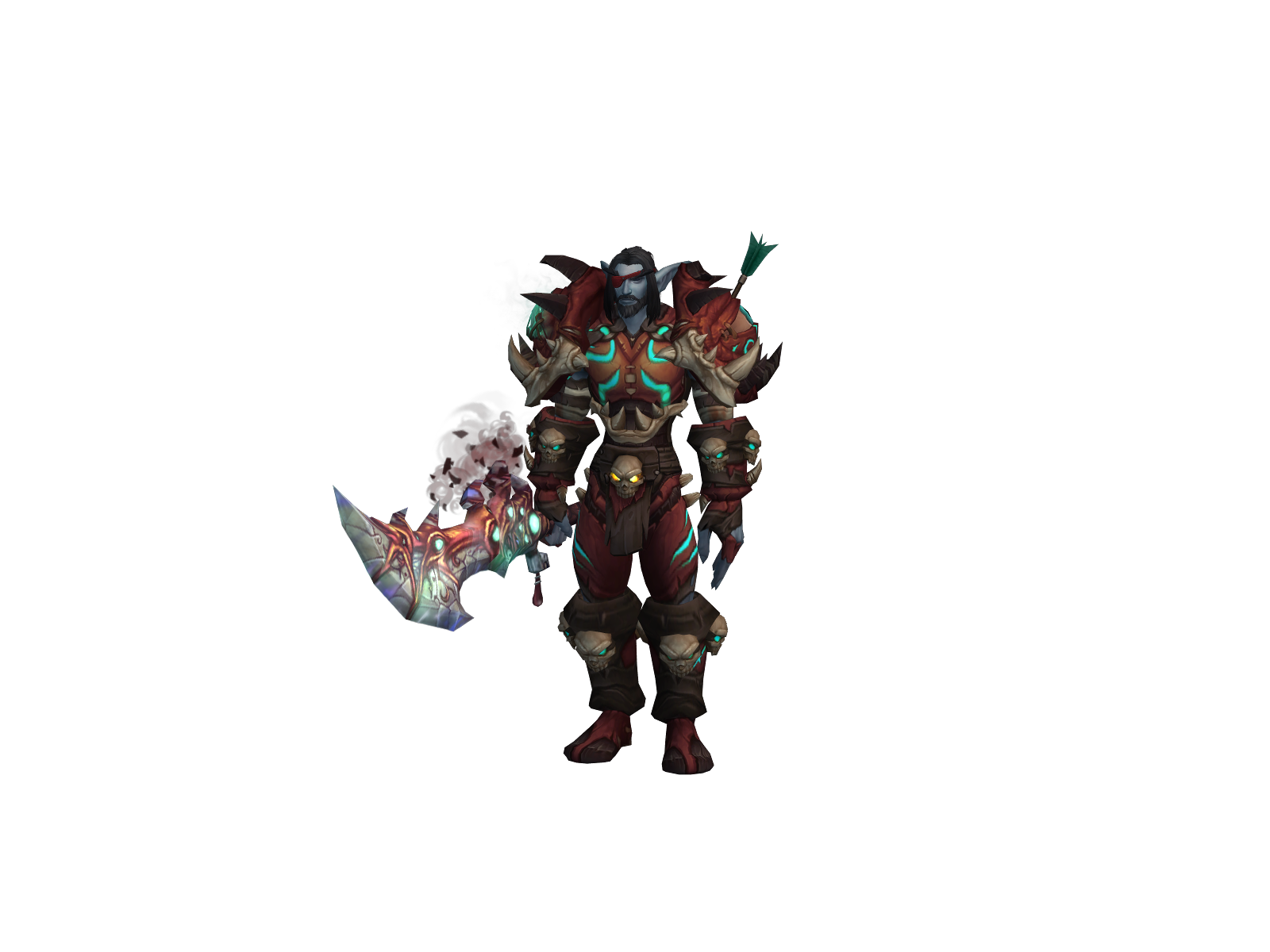 Texasréd 3D character render