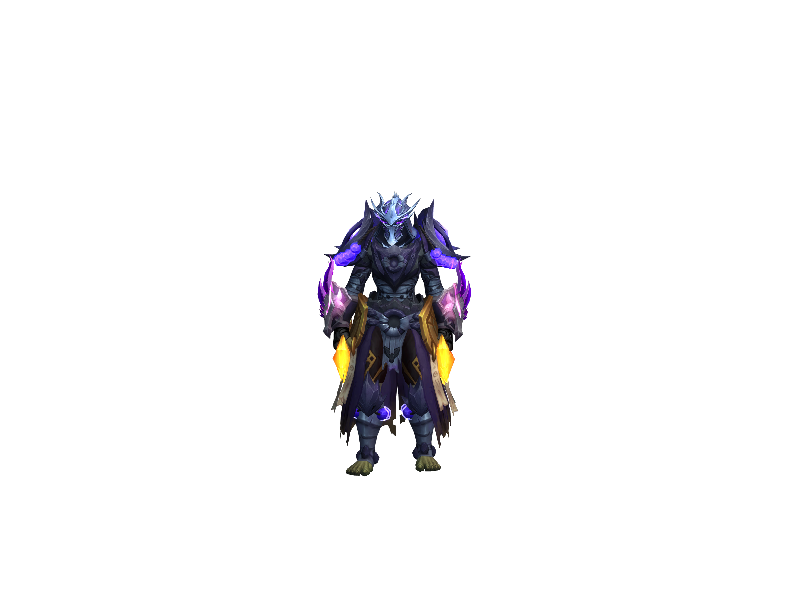 Clutchin 3D character render