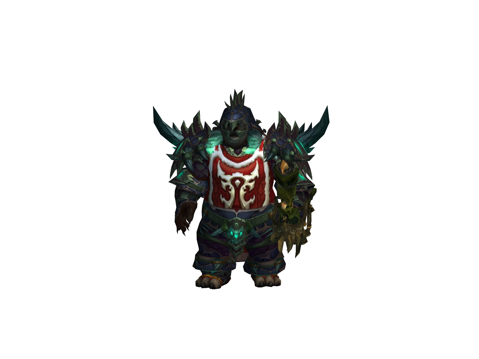 Traprocca 3D character render