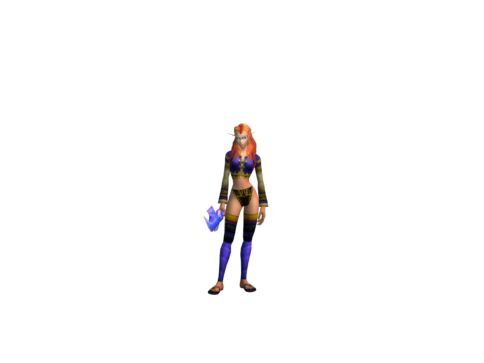 Lotusrose 3D character render