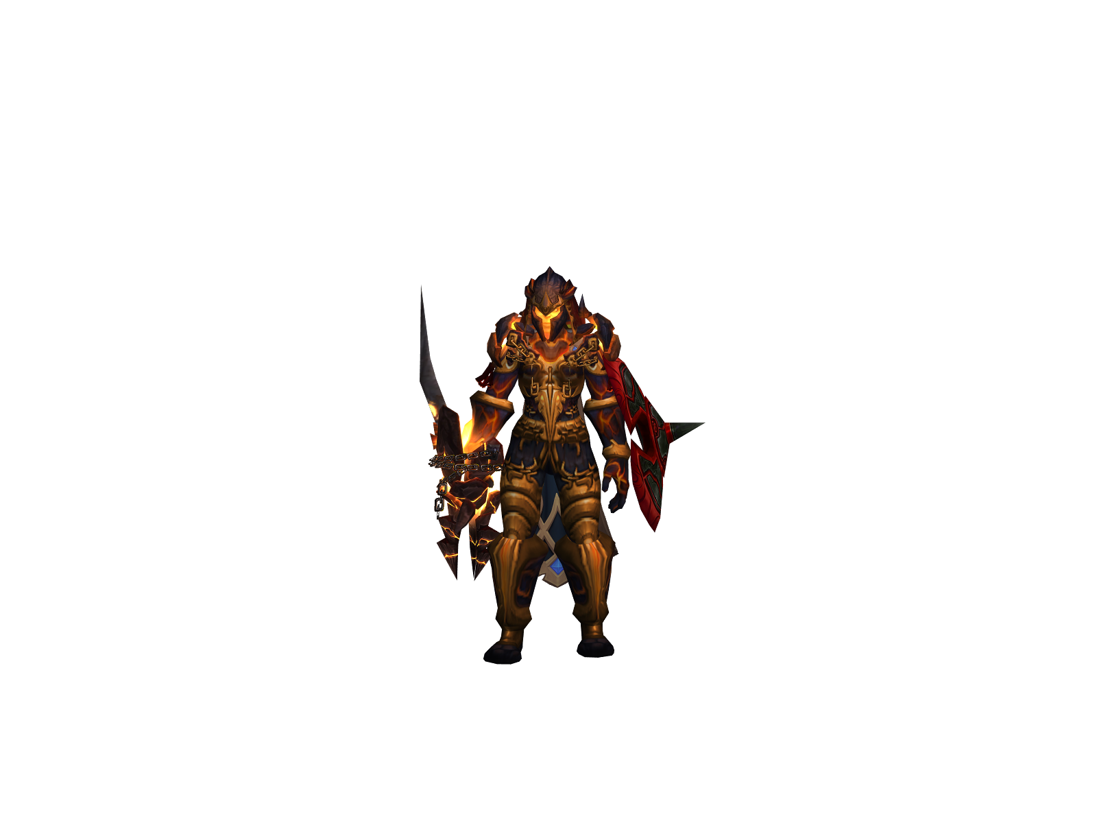 Restoshaman 3D character render