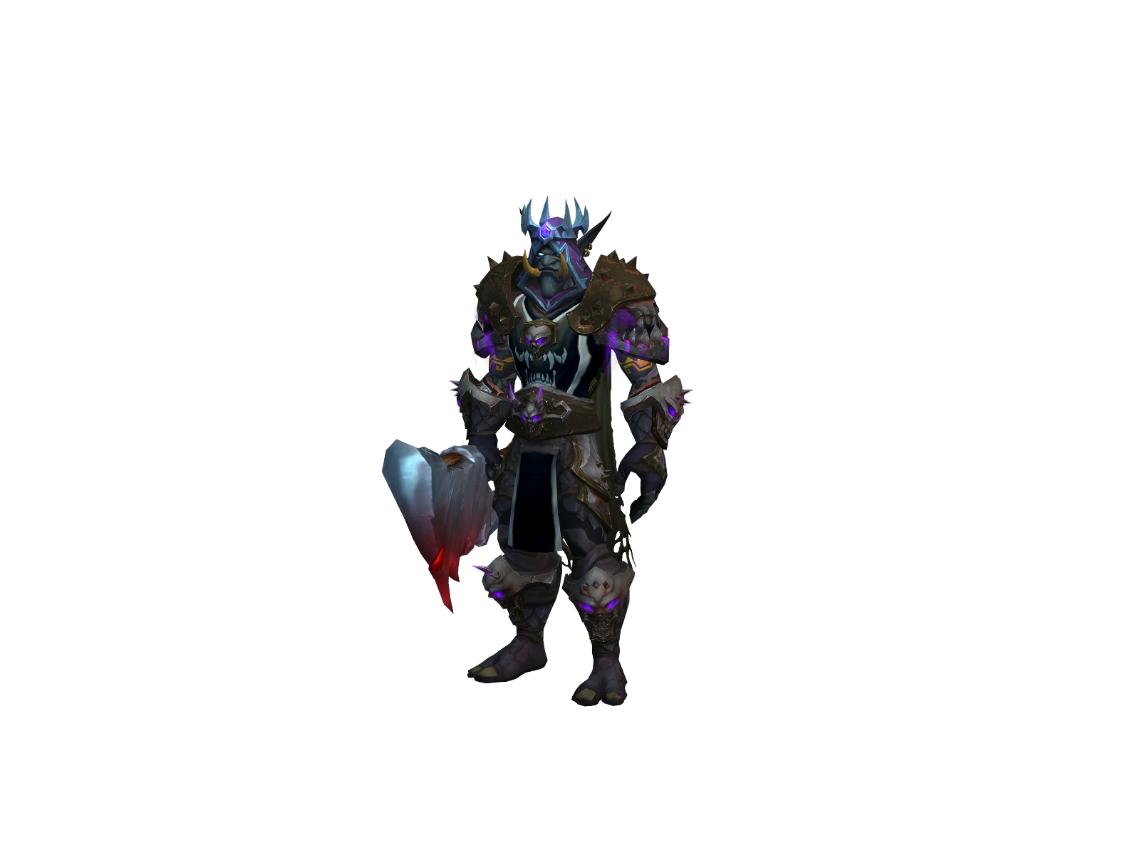 Elegun 3D character render
