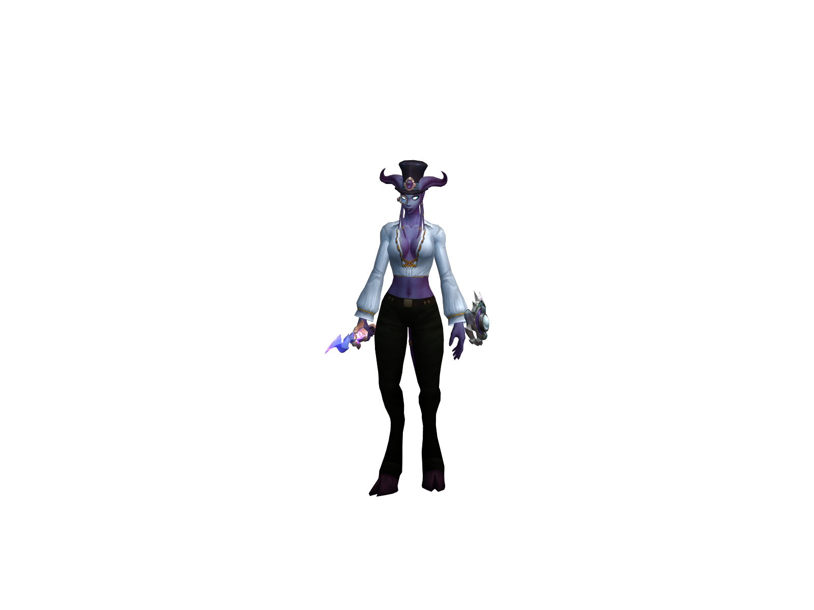 Allegrata 3D character render