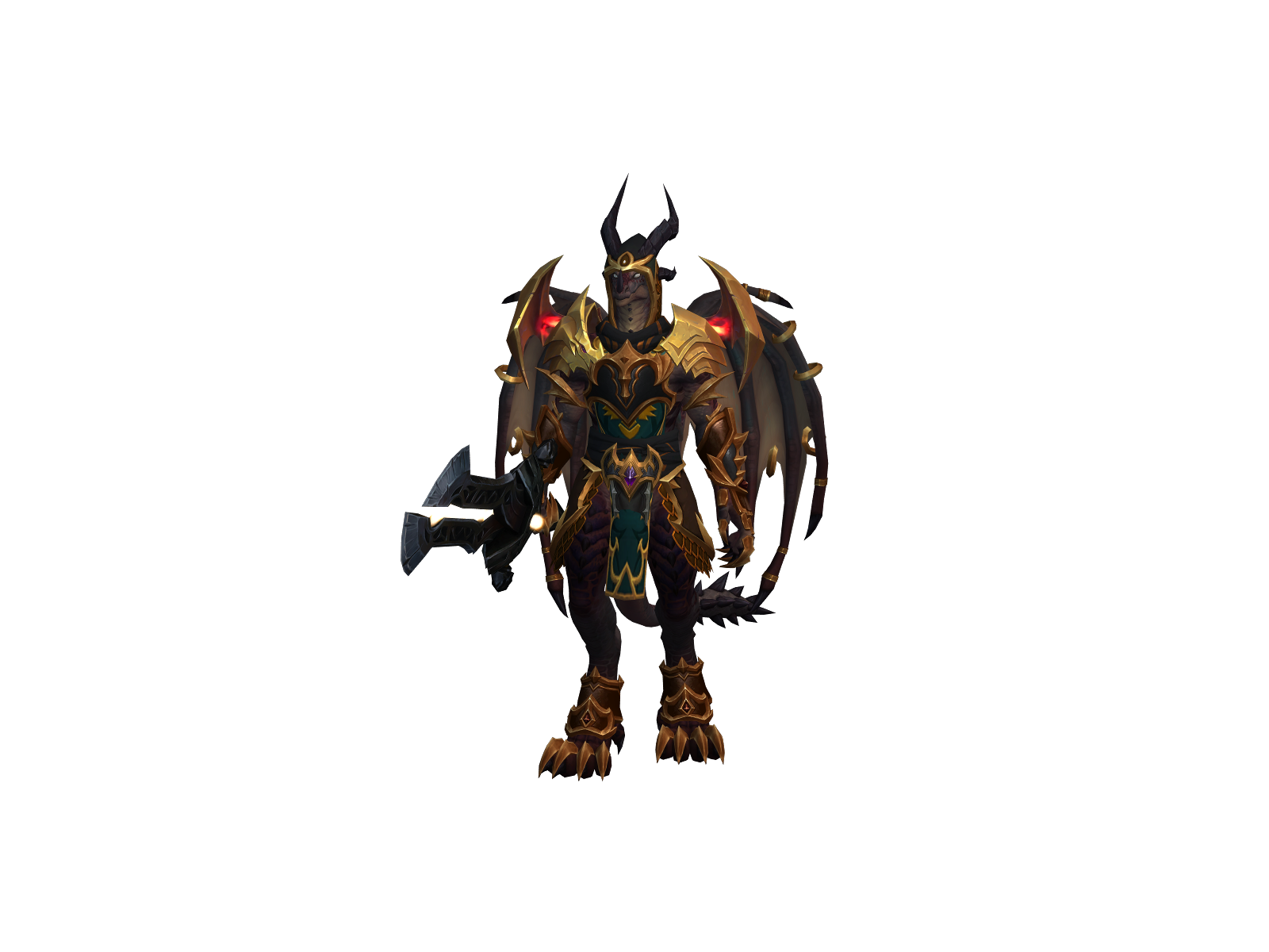 Blasphemy 3D character render