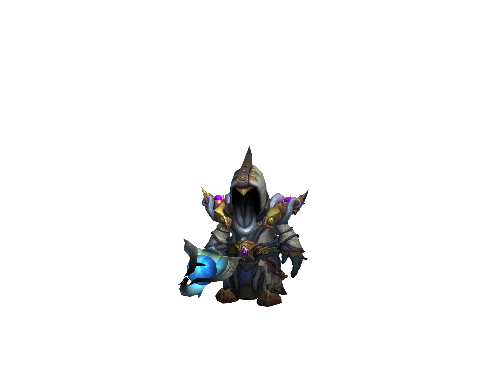 Thehek 3D character render