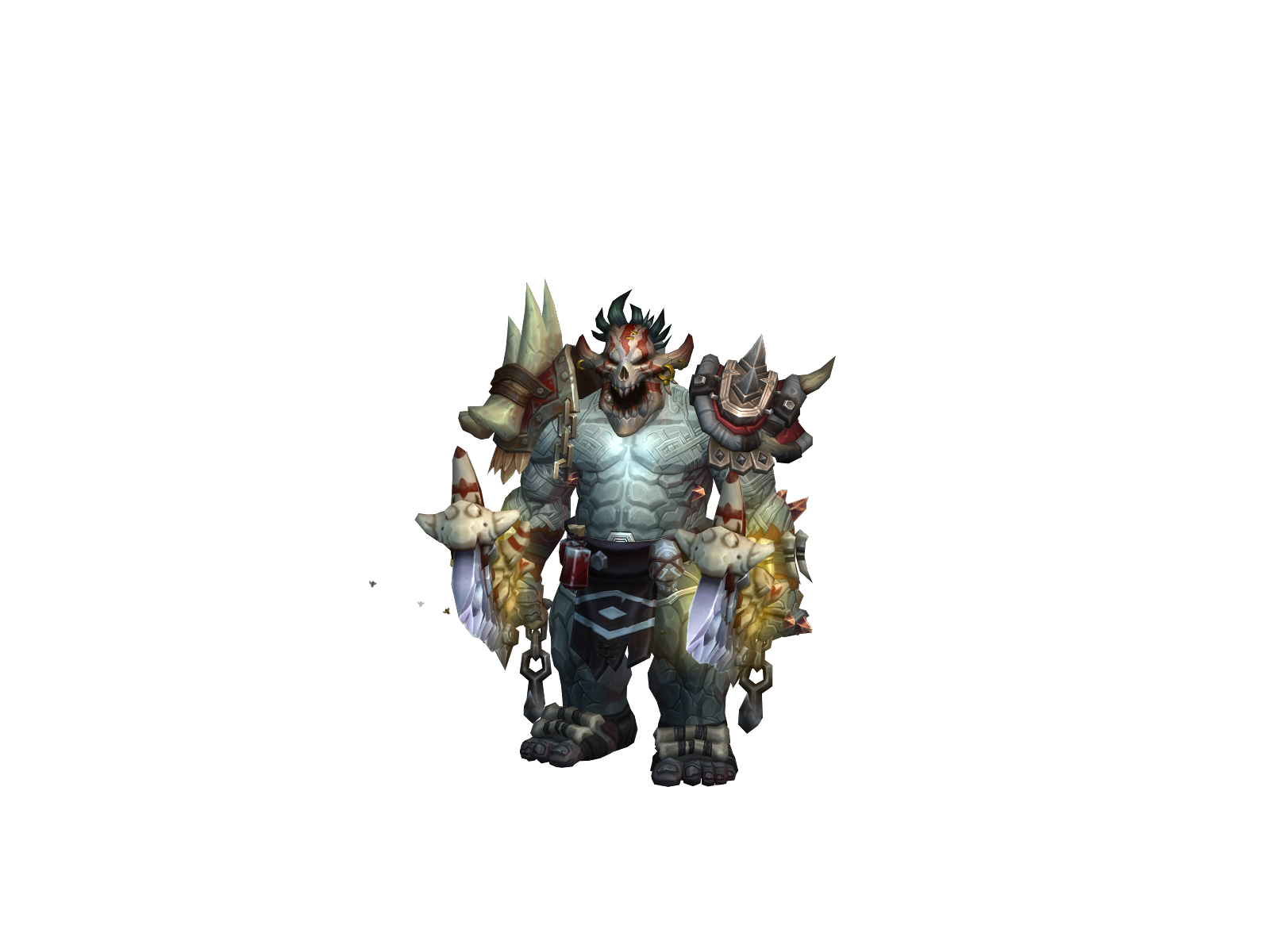 Thanrok 3D character render