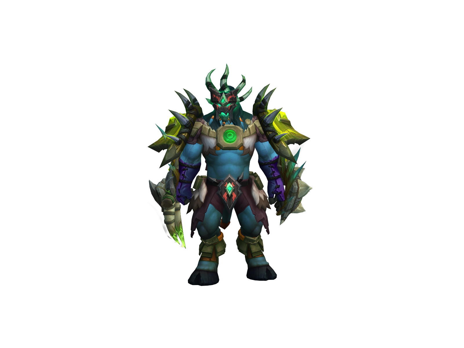 Draeneipro 3D character render