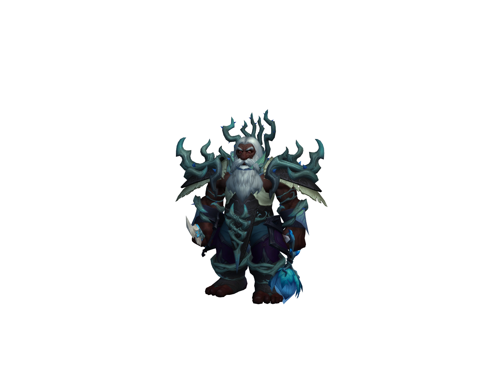 Demonninja 3D character render