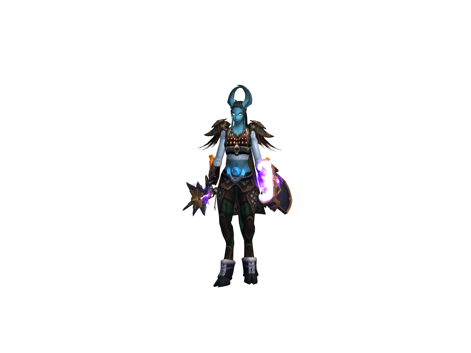 Kwynn 3D character render