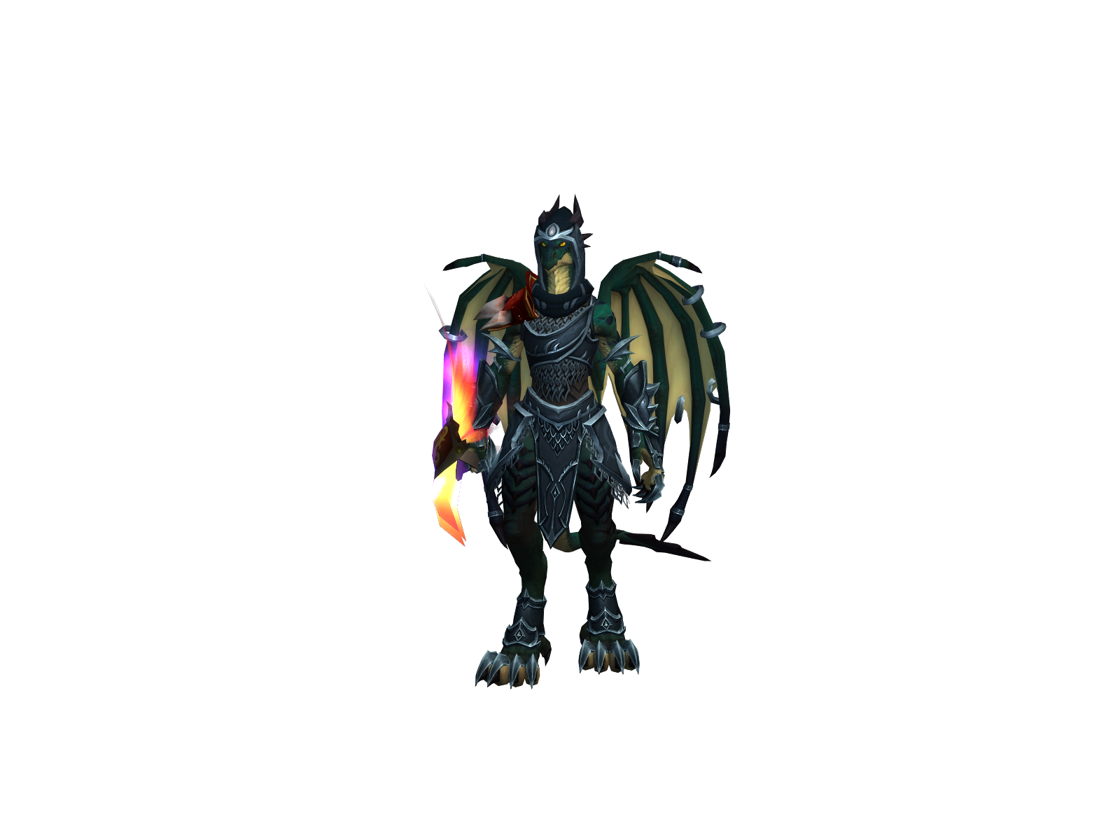 Dragontree 3D character render