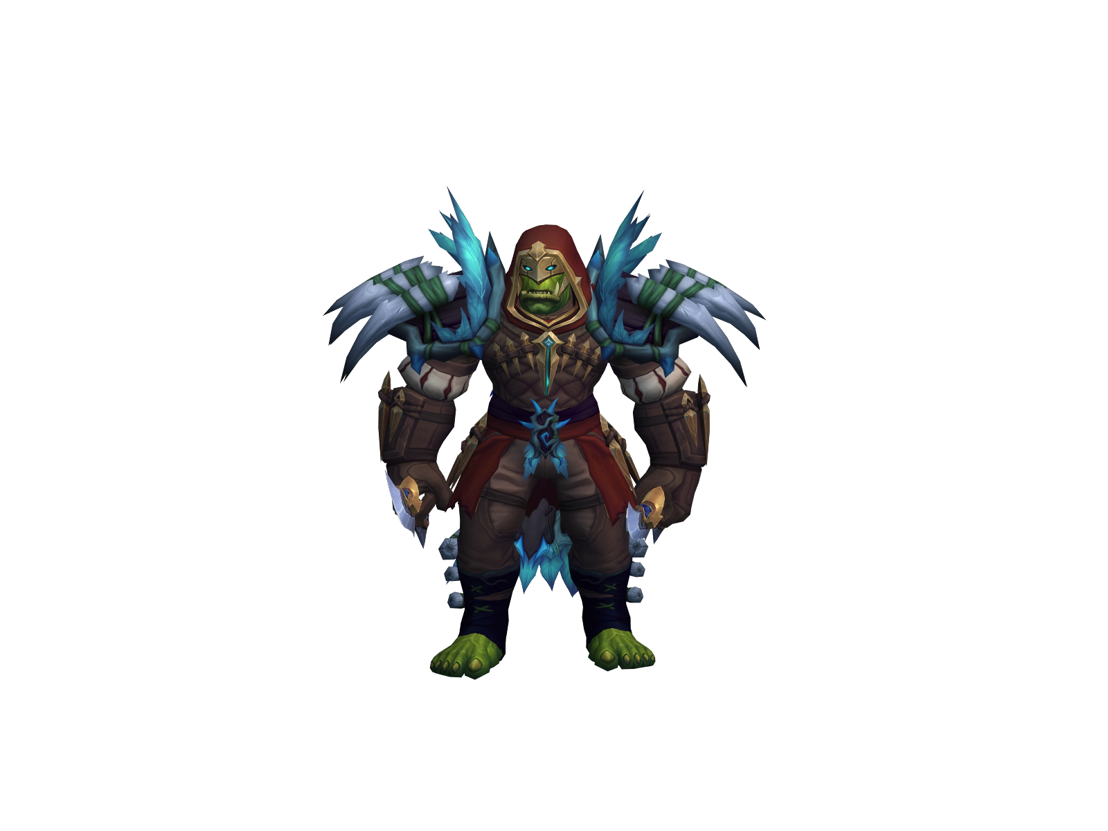 Moku 3D character render