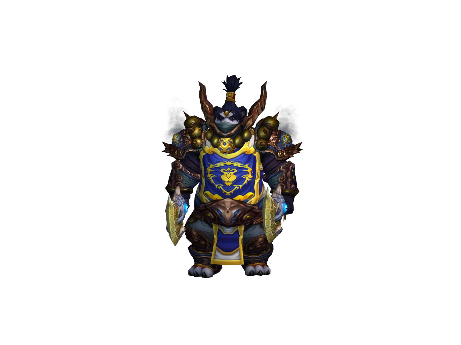 Pandachan 3D character render