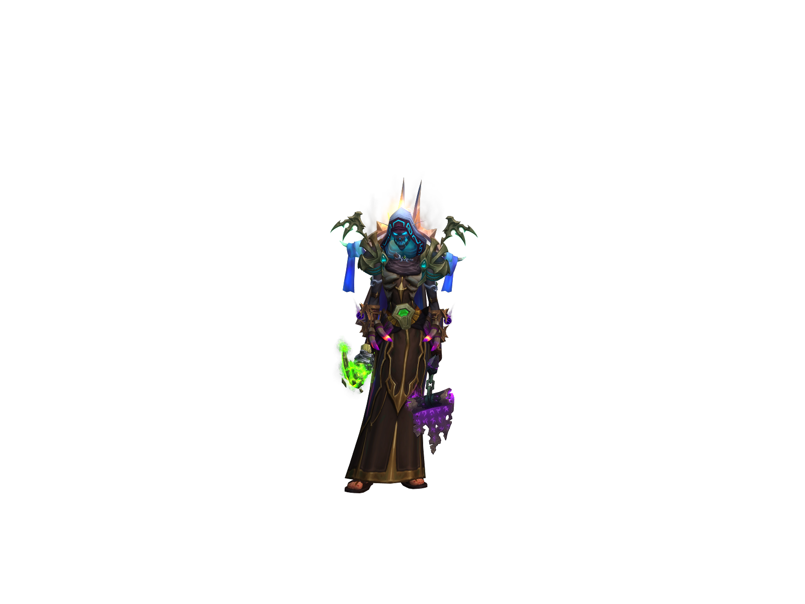 Pandria 3D character render