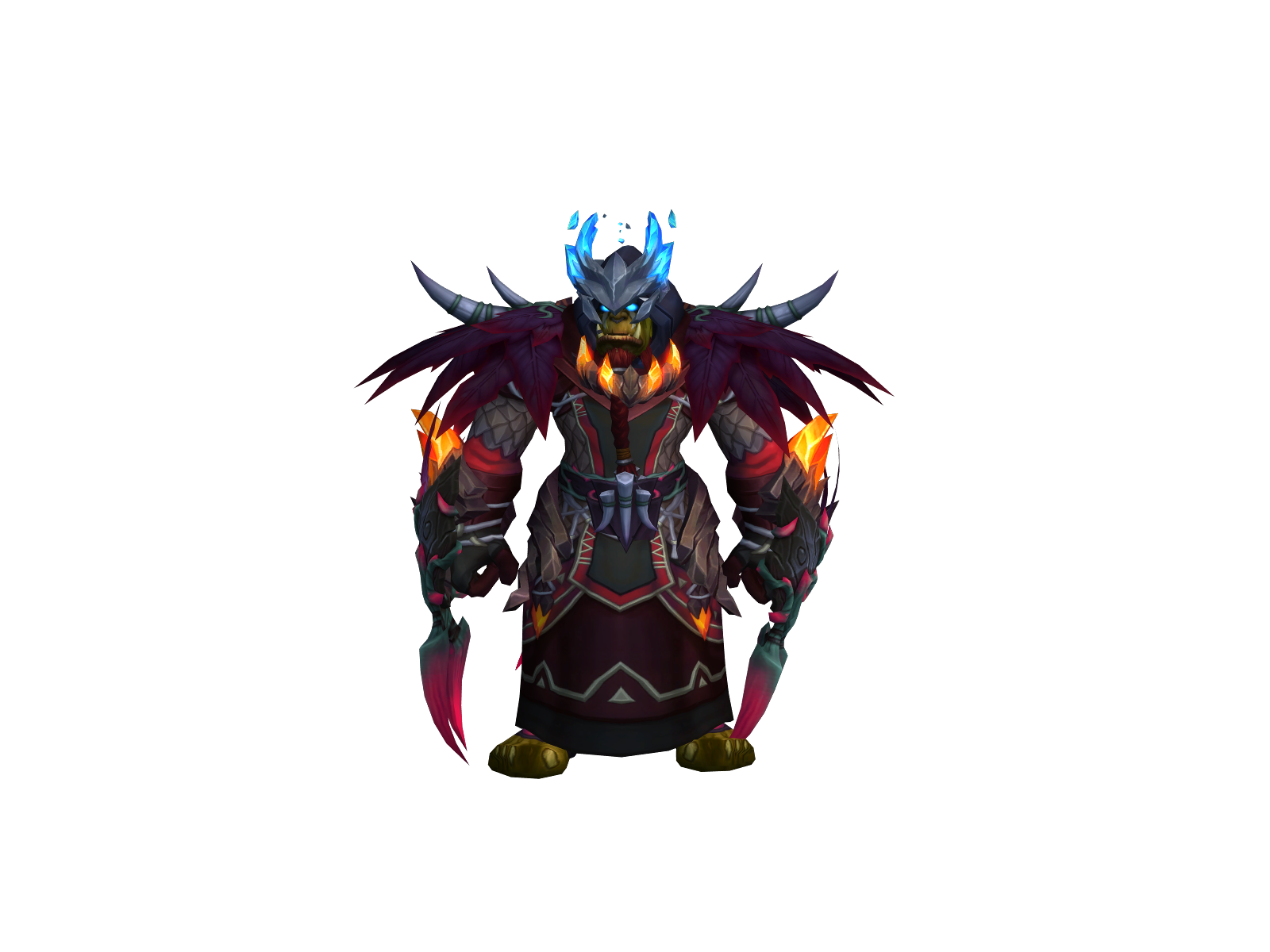 Rekkzar 3D character render