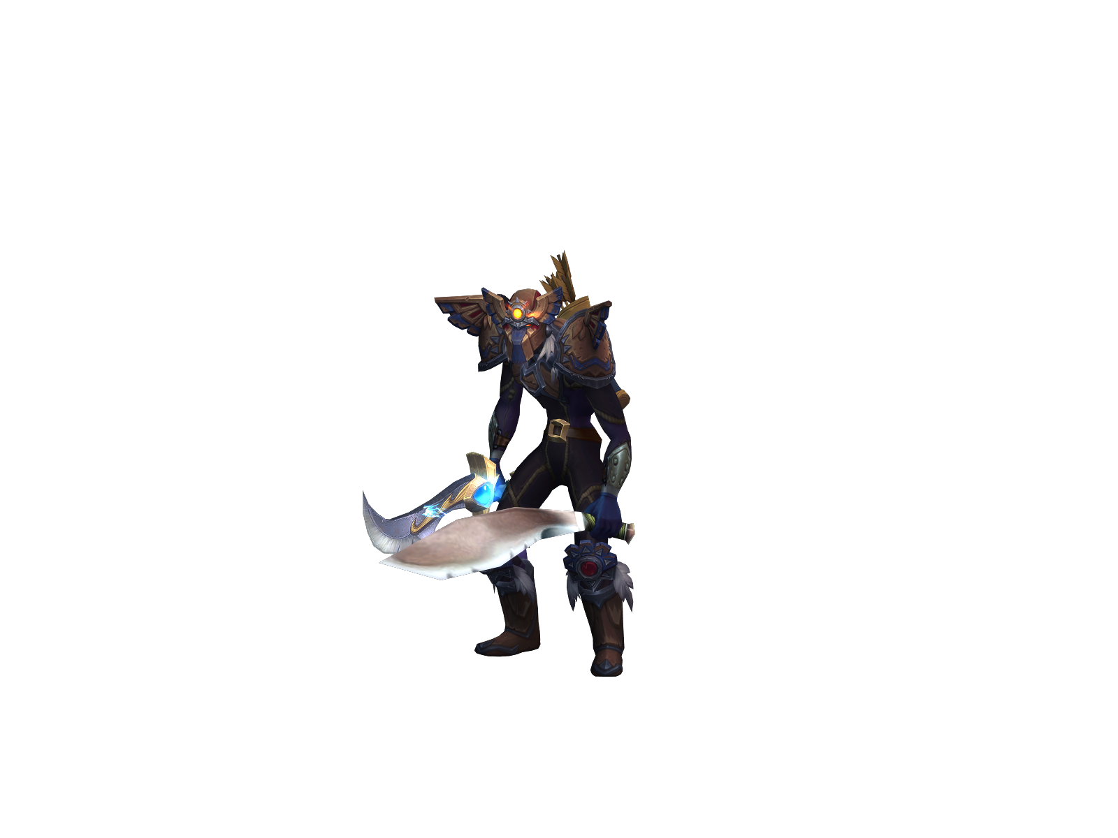 Reached 3D character render