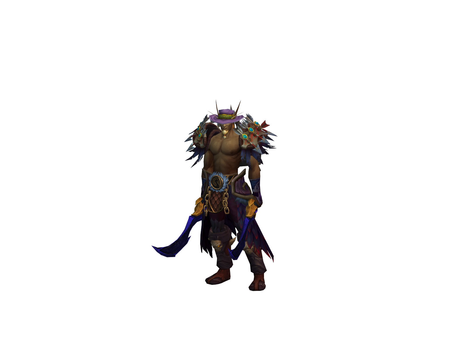 Manathorr 3D character render