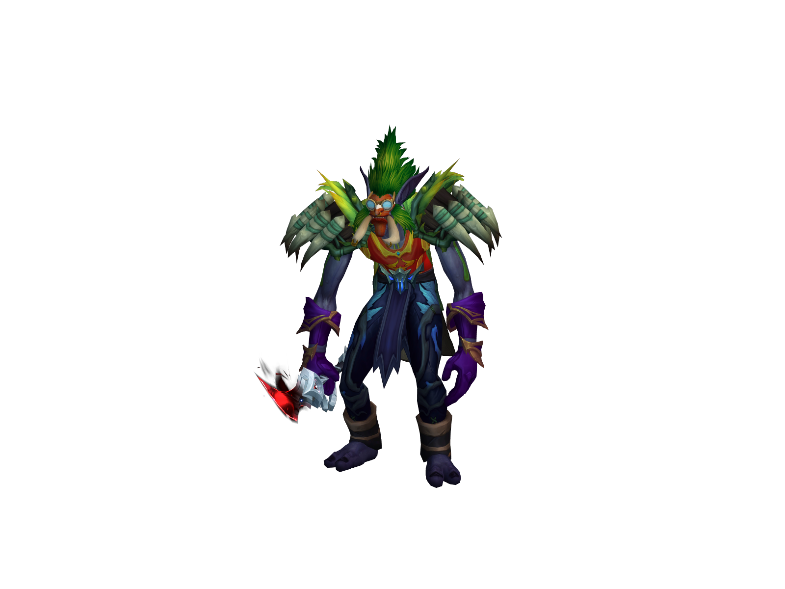 Drunkmasta 3D character render
