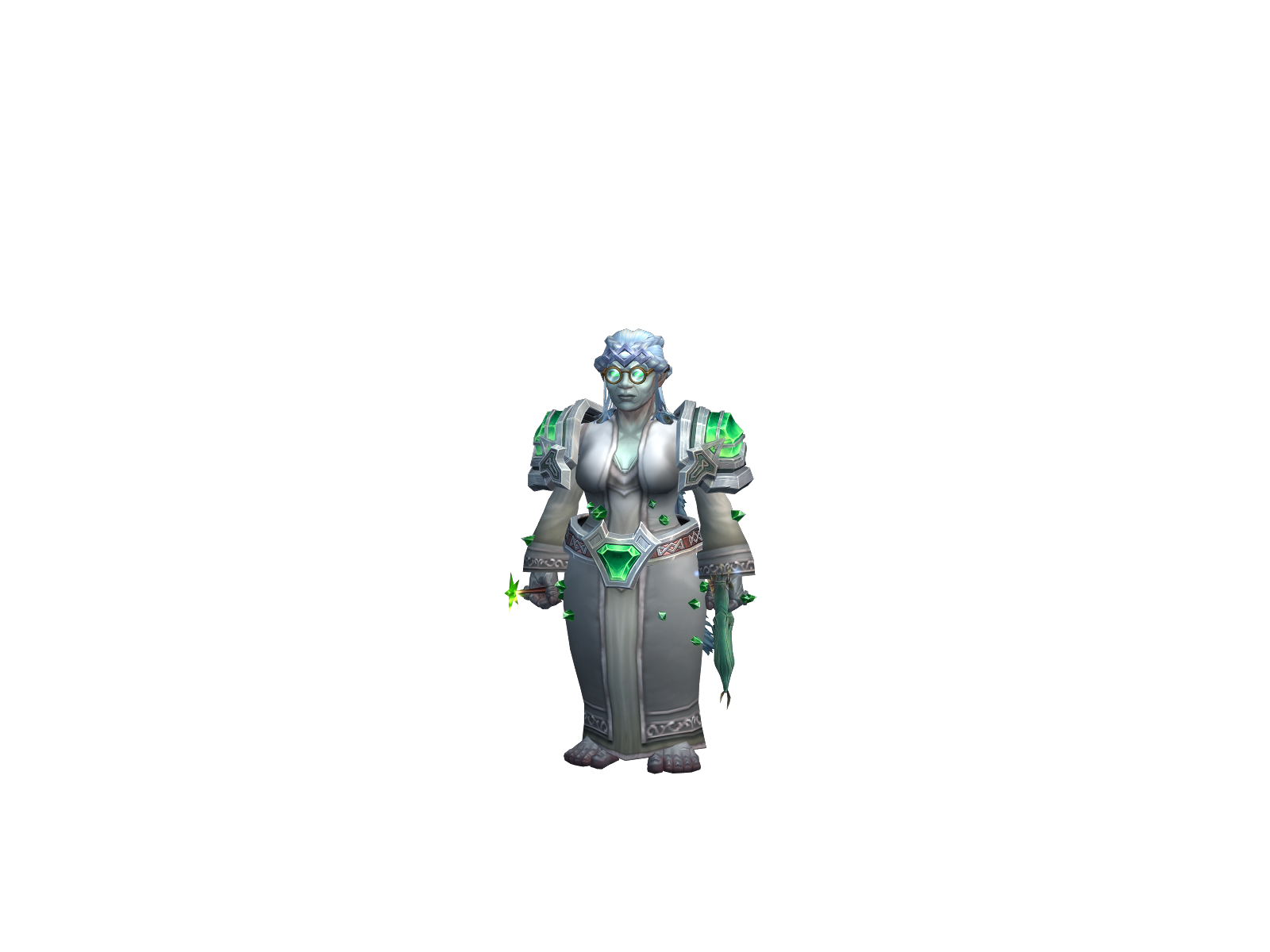 Holycagie 3D character render