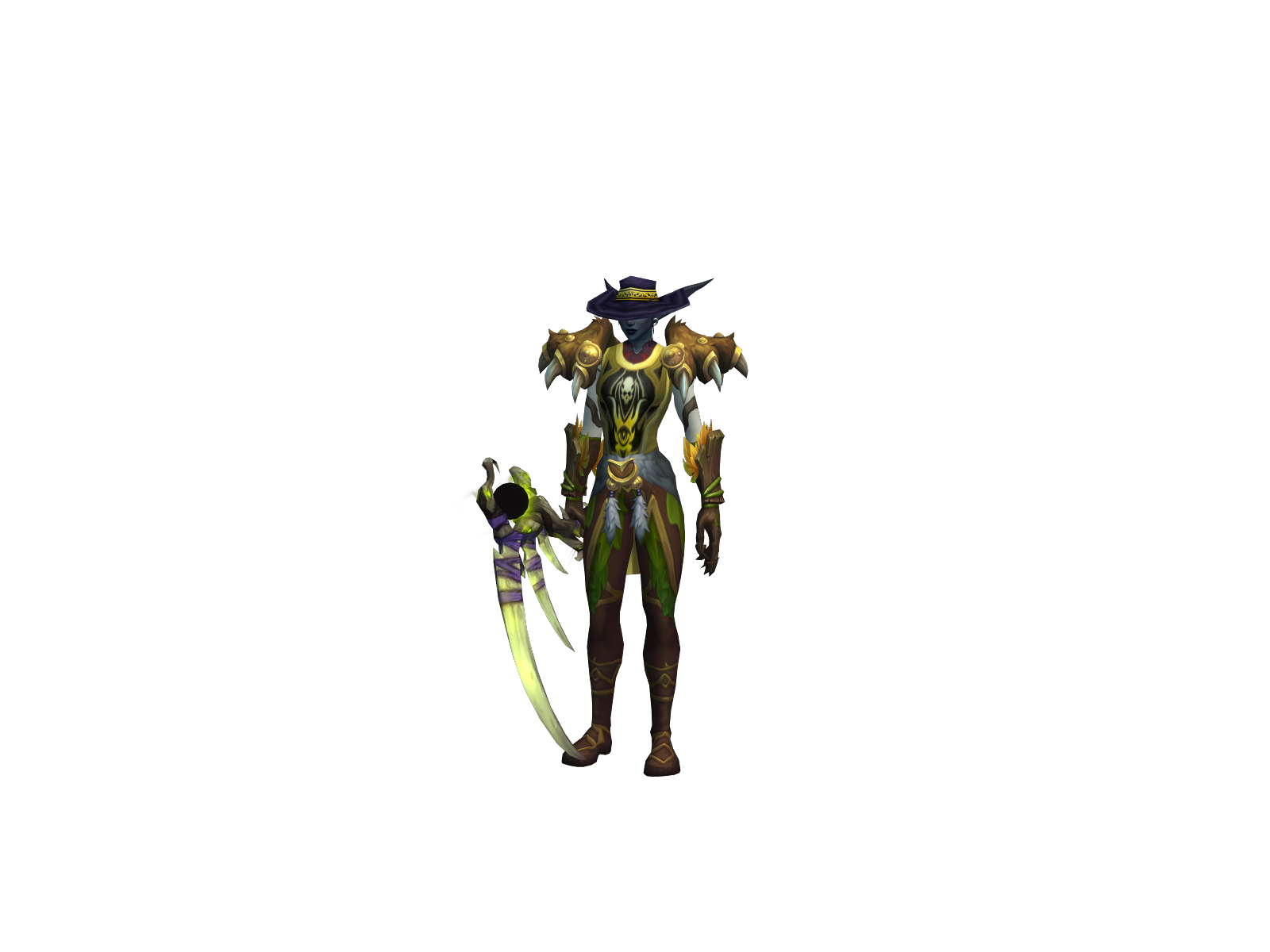 Demoralized 3D character render