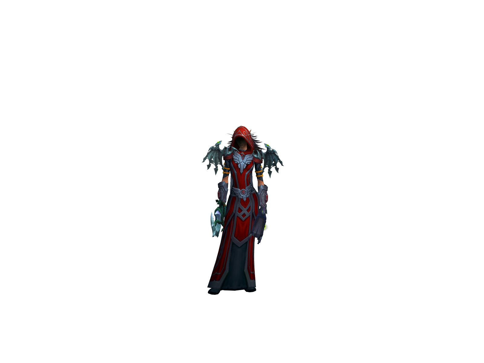 Selarine 3D character render